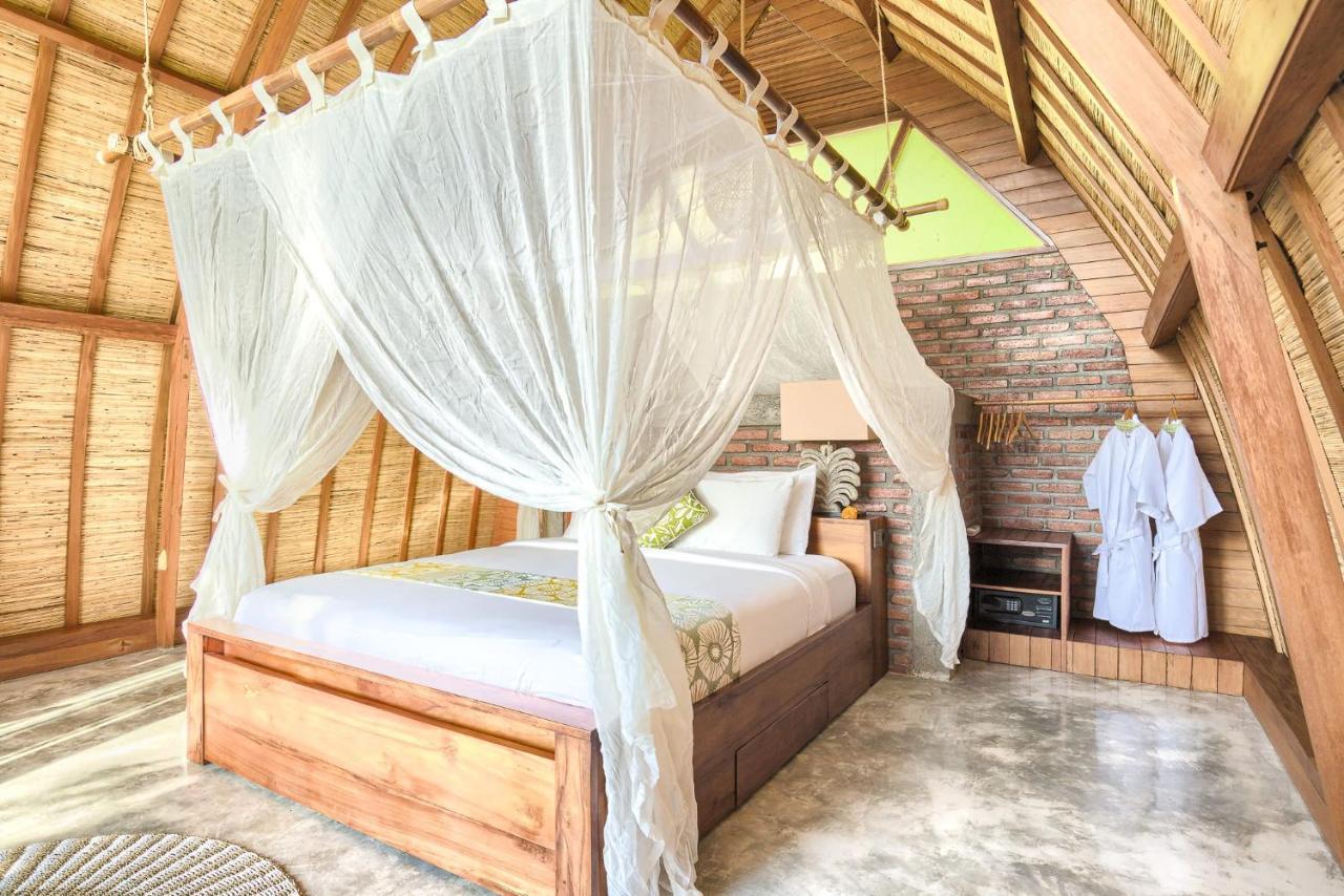 Romantic Barn With Mt. Agung Views サイドメン エクステリア 写真